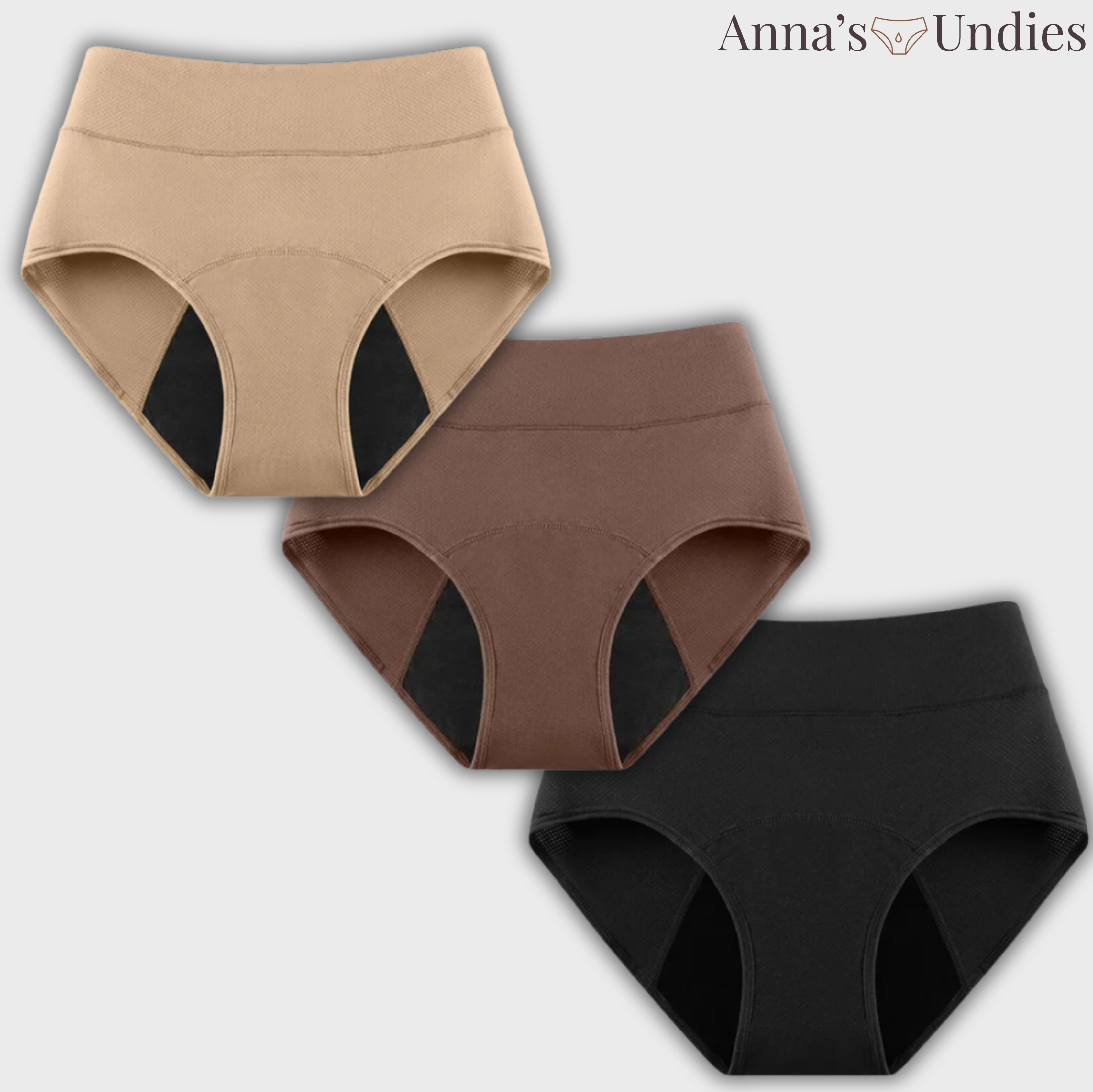 Anna’s Confidence Leakproof Underwear – 3 Pack